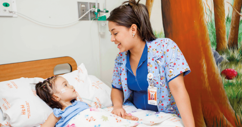 La calidad del hospital también se observa en el servicio humano que presta a sus pacientes.