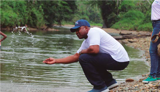 La recuperación del río Atrato, uno de los principales propósitos del alcalde.