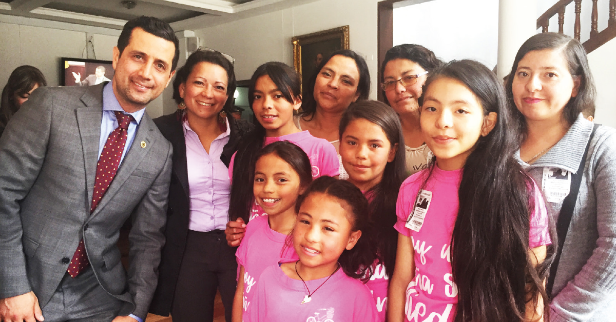 Nelson Cubides, el concejal de la educación en Bogotá